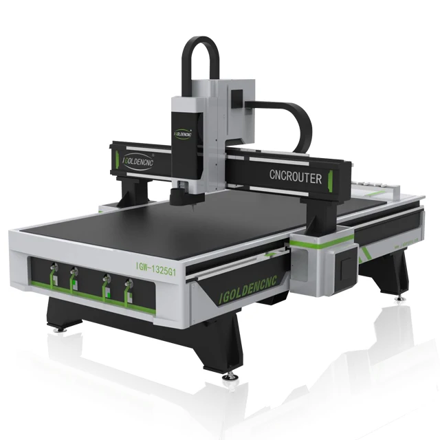 

Jinan 1325 ATC Wood CNC Router Woodworking Machinery With Automatic Tool Changer