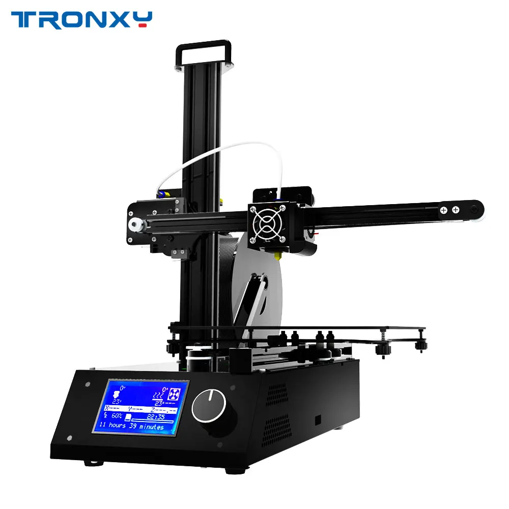 TRONXY 3d принтер X2 быстрые Габариты для мотоцикла дома удобные с ЖК экраном печати