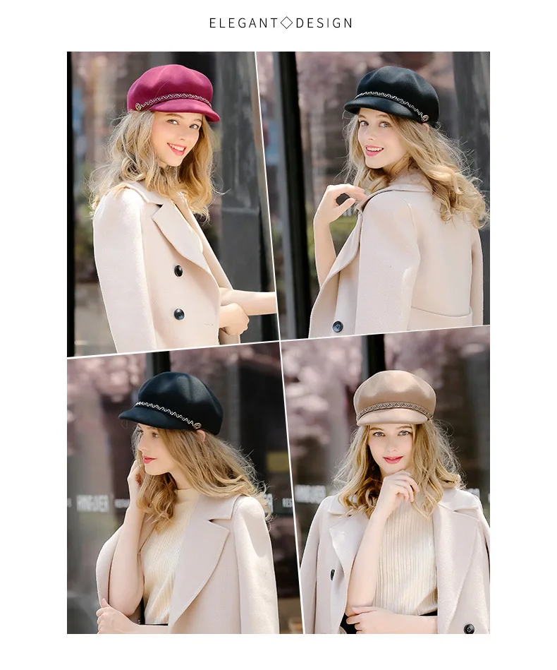 2 beret femme
