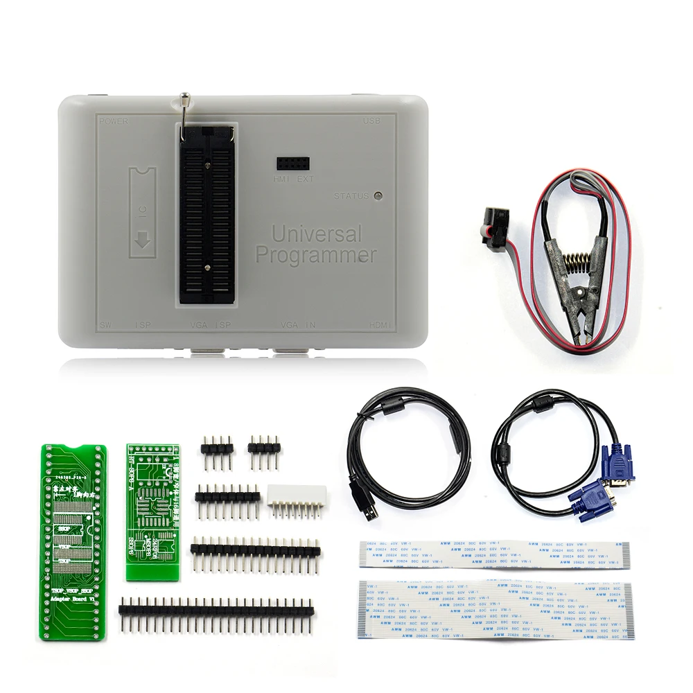 

Best Quality Universal RT809H EMMC-Nand FLASH Programmer better than RT809F/TL866CS/TL866A /NAND Fast Shipping
