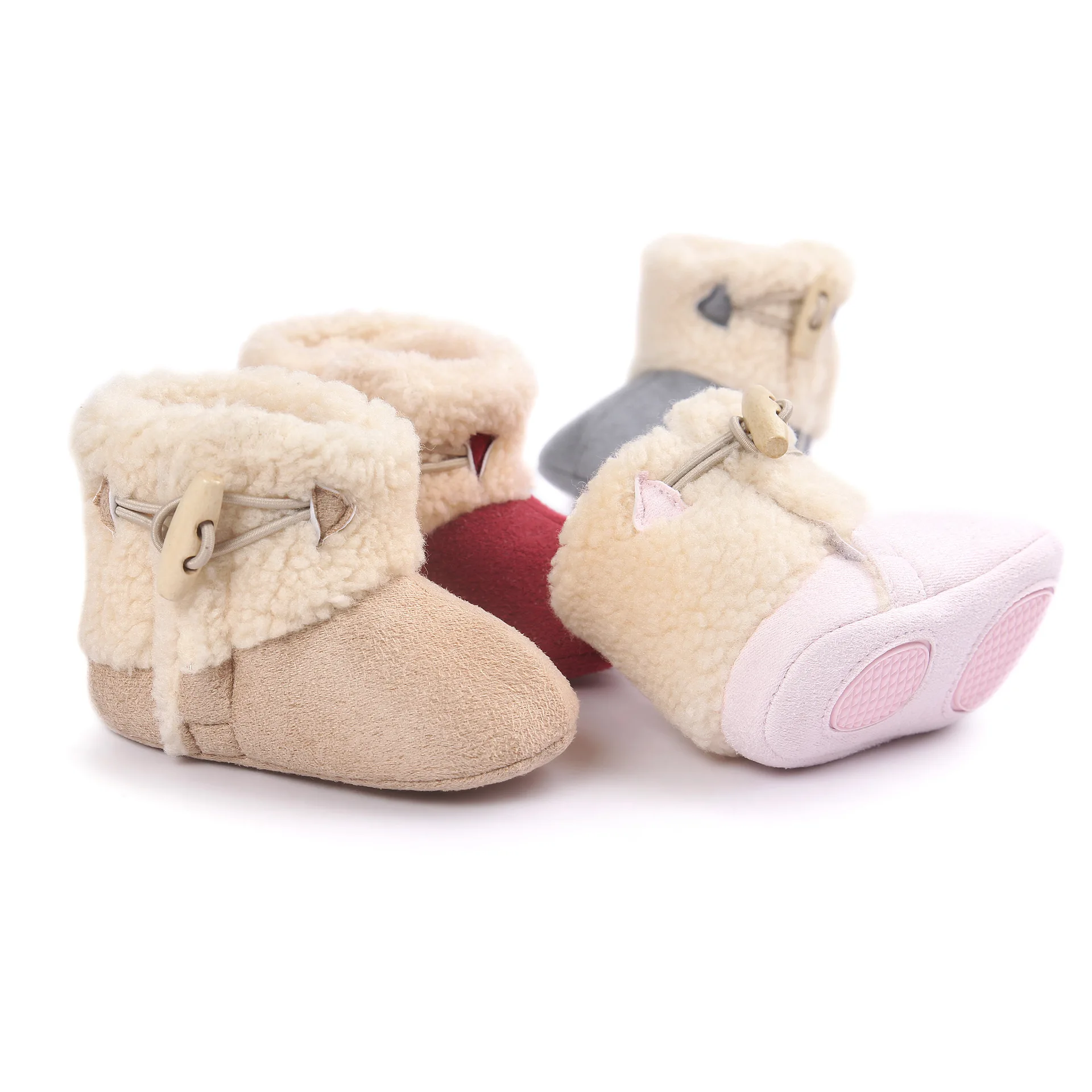Buy Winter ROMIRUS Fashion Horn Button Baby Boots