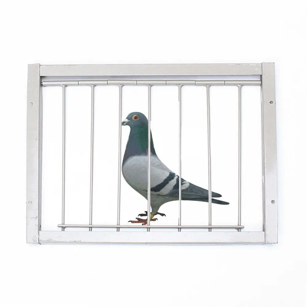 

1* New Iron Door Bob Wires Bars on Frame Entrance Tumbler for Racing Pigeo Letter Pigeon Hit Cage Door