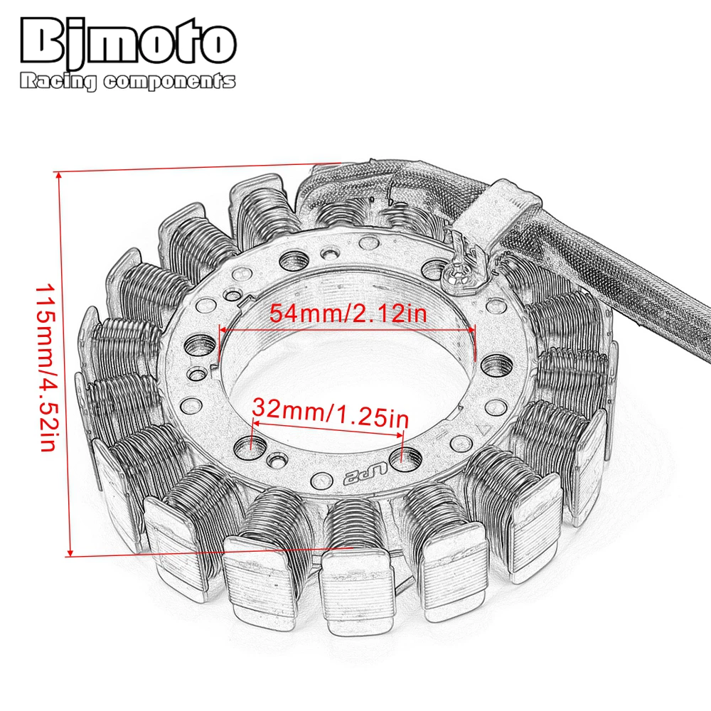 BJ CBR 900 статор мотоцикла катушки для Honda CBR900 CBR929RR 2000-2001 31120-MCJ-003 мотоциклы генератор CBR 929 RR