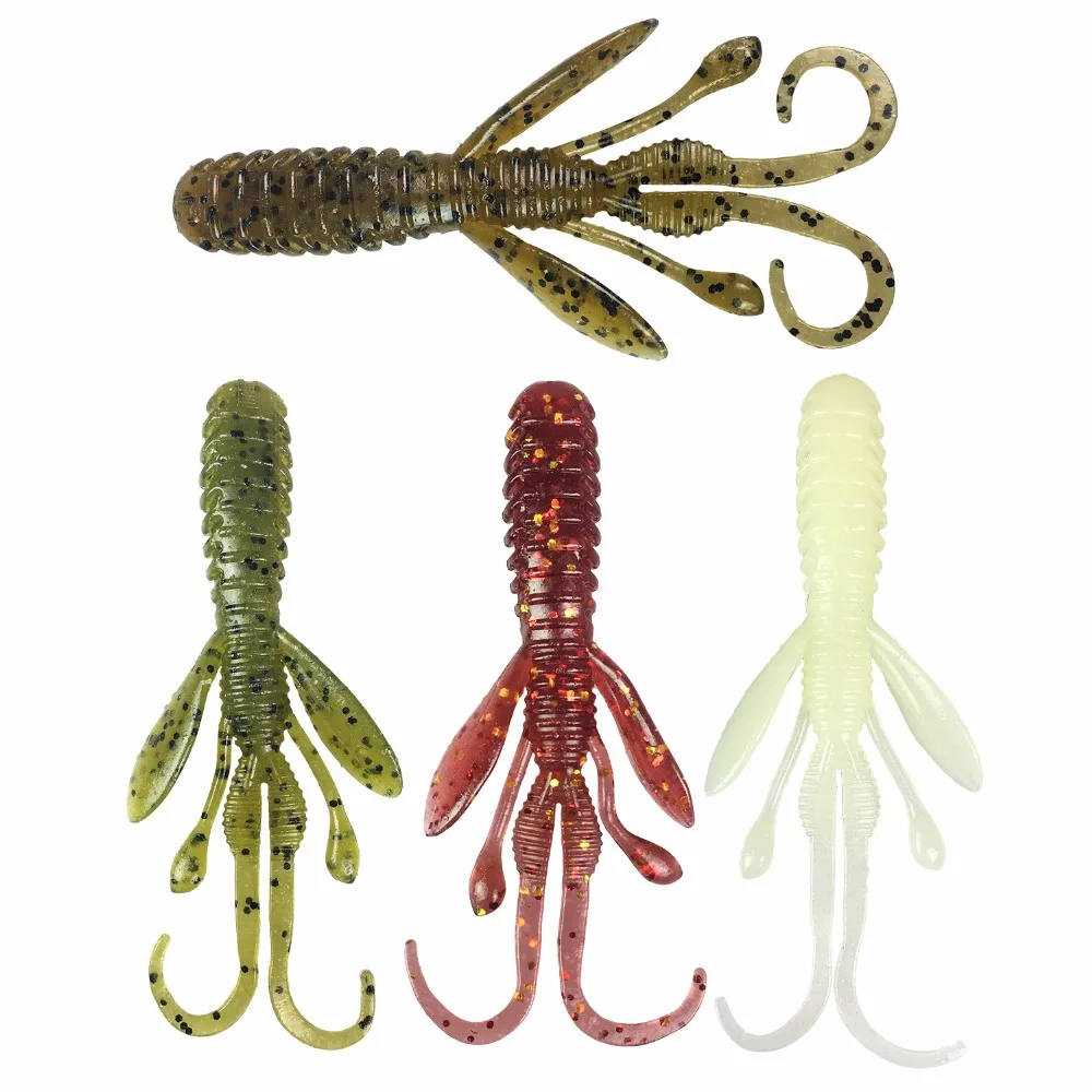 6 шт. 5 г 9 см приманка для ловли окуня Pesca speed Craw форель окунь ловушка лосося