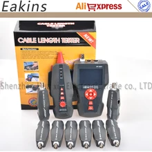 NOYAFA-NF-8601W тестер сетевого кабеля тестер LAN RJ11 RJ45 BNC STP/UTP 5E, 6E LAN Кабельный тестер для 8 шт. портов английская версия