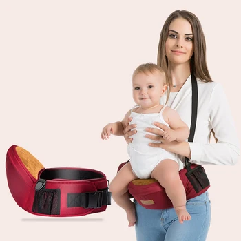 

Luxury Baby Carrier Fashion Color Waist Stool Baby Sling Hold 3-18 Months Children Waist Belt Backpack Belt Kids Infant Hip Seat