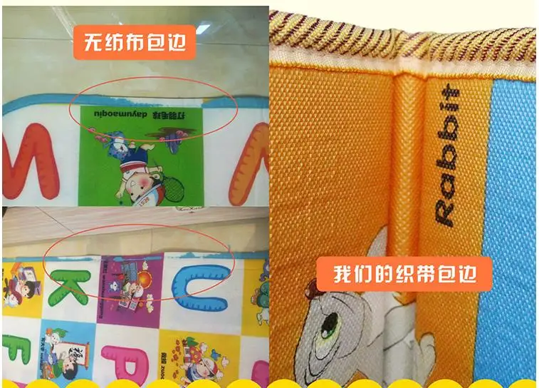 Детский коврик для ползания активная игра игровой утолщенный XPE складной