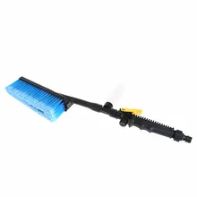 Мини автомобиль Чистящая Щетка инструмент длинной ручкой переключатель потока пены с бутылкой горячей