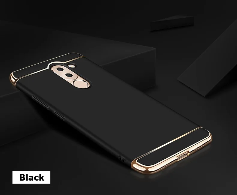 10 шт./лот Гальванизированный 3 в 1 чехол для Huawei mate 20 P20 pro lite 20X honor 9i play 8X max enjoy 9 plus nova