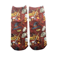 K158 1 пара Academy Magic Series Новые повседневные короткие Лодыжка Низкий вырез без шоу носки летние дышащие короткие носки унисекс