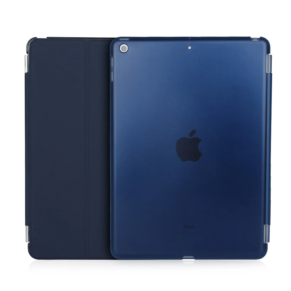 Чехол книжка Batianda Slim Fit Smart Skin с задней крышкой для iPad Mini 4 темно синего цвета Apple IPAD
