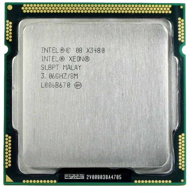 Процессор intel Xeon X3480 8M cache 3,06 GHz SLBPT LGA1156 равный i7 880