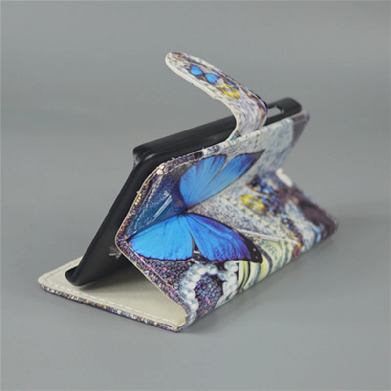 Для Alcatel 5V 5060D бабочка цветок Флаг дизайнерский кошелек откидная крышка устойчивый Чехол-книжка чехол для Alcatel 5V 5060D 6," Dual sim