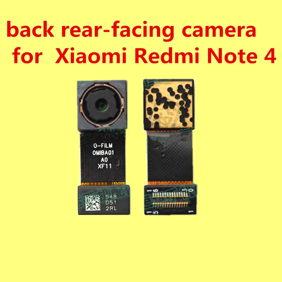

Original back rear-facing camera for Xiaomi Redmi Note 4 camera + Give silicon case 1pc