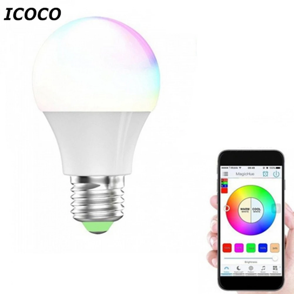 светодиодные лампы - "смарт лампа". лампочки управляемые с телефона. видео как настроить сенсорные лампочки светодиодные. лампочки управляемые с телефона. лампочки управляемые с телефона.