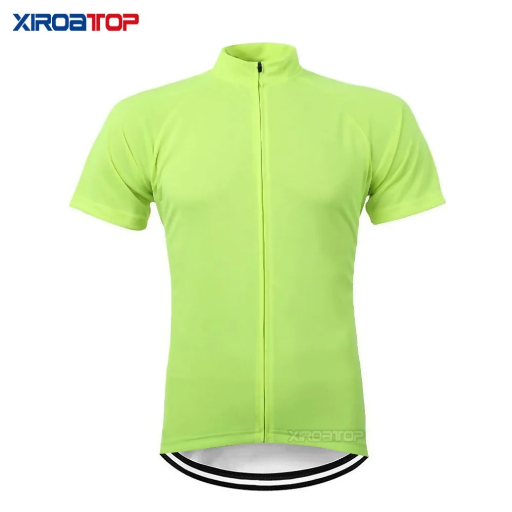 

hot solid color Cycling Jersey Breathable Quick-Dry Mountain Bike Racing MTB Bicycle Clothes custom OEM ODM Cycling Clothing