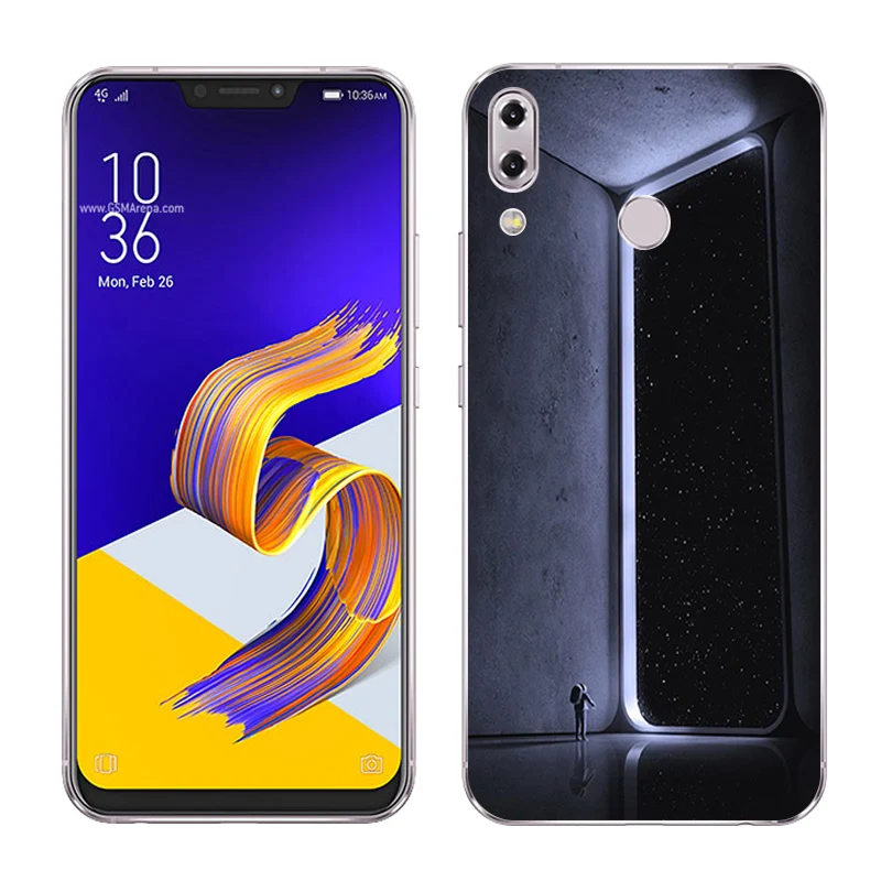 Для Asus Zenfone 5z ZS620KL/Asus Zenfone 5 ZE620KL чехол для телефона из мягкого силикона для Asus ZS620KL чехол с рисунком пейзажа