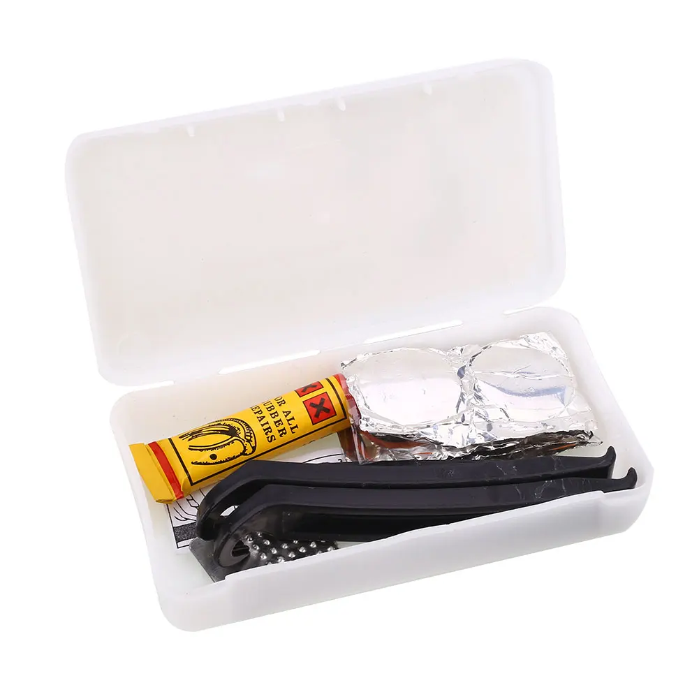 

EYCI 1 Set Professional Auto Car Tire Repair Kit Bike Auto Tubeless Tire Tyre Round Rubber Patch Repair Tool bicycle Accessories