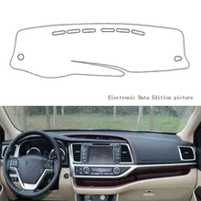 Dongzhen подходит для Toyota Highlander- крышка приборной панели автомобиля Избегайте Light Pad Инструмент платформа приборная панель Крышка коврик