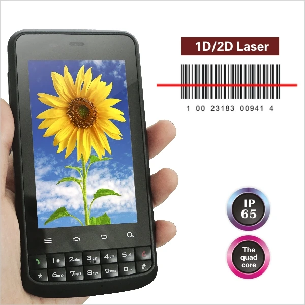 LS388T وعرة الصناعية الروبوت ماسح الباركود مع العرض ، wifi ، 3 جرام ، كاميرا