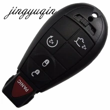 Jingyuqin 5 Пуговицы пульт дистанционного управления для командир Grand Cherokee Оболочки брелок Keyless для джип для Chrysler/Dodge ключ чехол