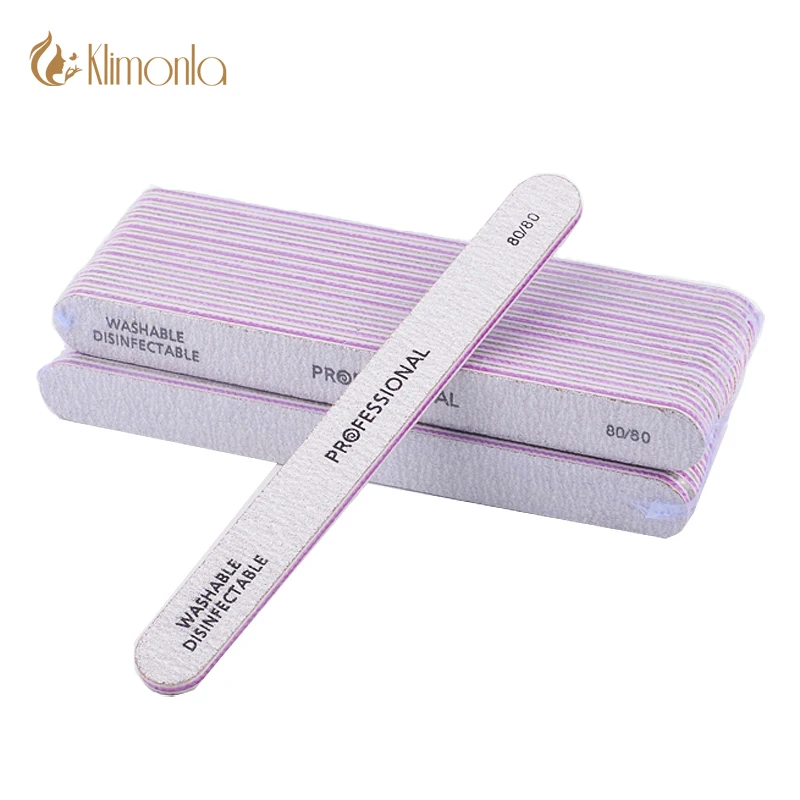 

50pcs/lot Nail File Sanding Buffers 80/80 Grits Nail Polishing Files Double-sided Trimming Pedicure Manicure Nail Salon Tools