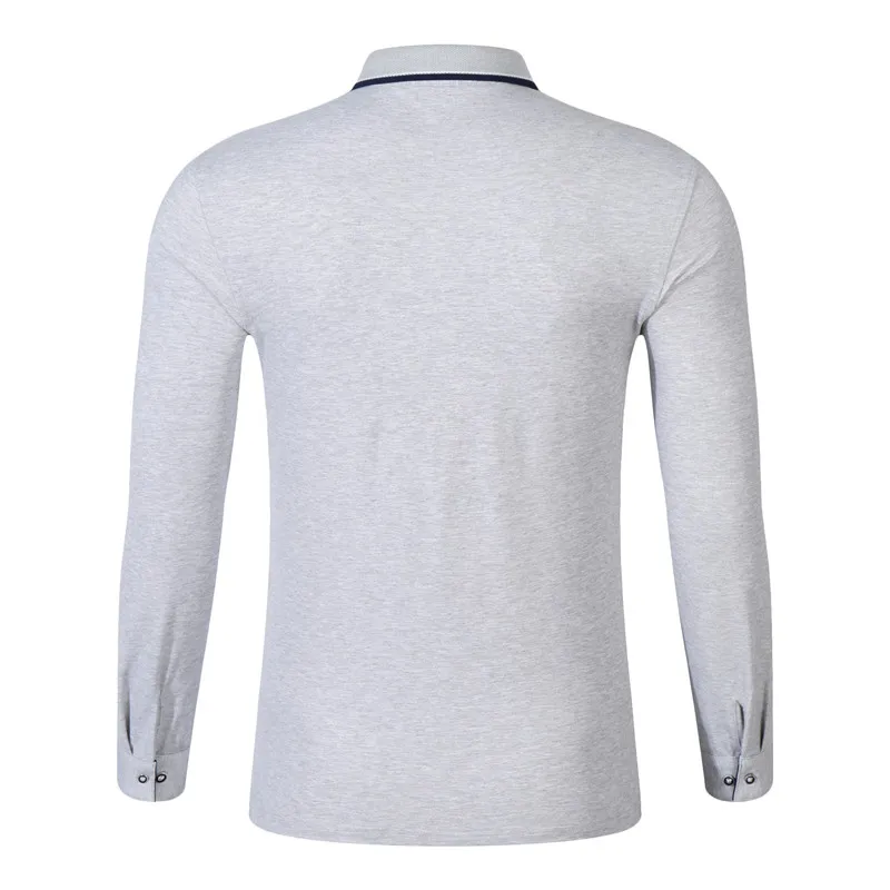 custom logo long sleeve polo shirt (6)