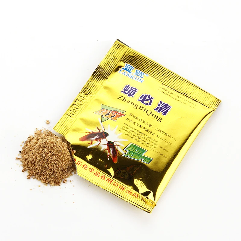 

50PCS/pack Powerful Effective Cockroach Killing Bait Kak kerlak Bait Pest Control Cockroach Killer repellent Powder Pest contro