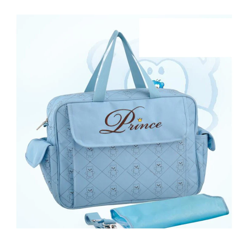 

aby diaper bag Mommy Messenger bag waterproof 600D diaper bag cart pendant bag