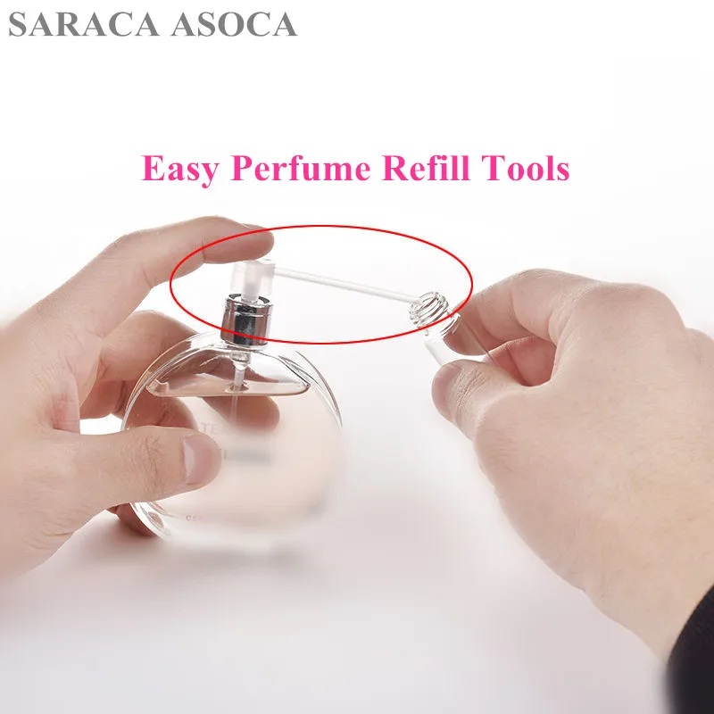 

100pcs Perfume Refill Tools Perfume Dispensing Tool Pump Dispenser Tools