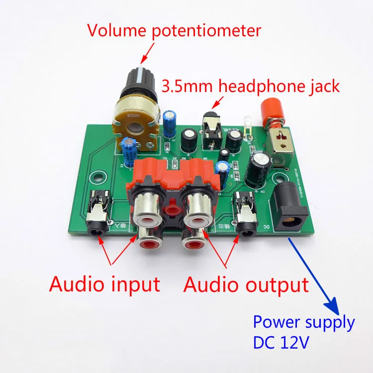 1005 Full aluminum Power amplifier chassis AMP case Enclosure headphone AMP box PSU box 102 50 189mm 
