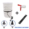 Homebrew Plastic Fermenter Kit EU/UL Plug Brew Belt Digital Adhesive Stick Thermometer Bottling Spigot Kit ► Photo 1/6