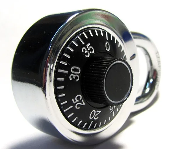 Free shipping High Quality Metal Round Rotating Disc Anti-theft Padlock | Обустройство дома