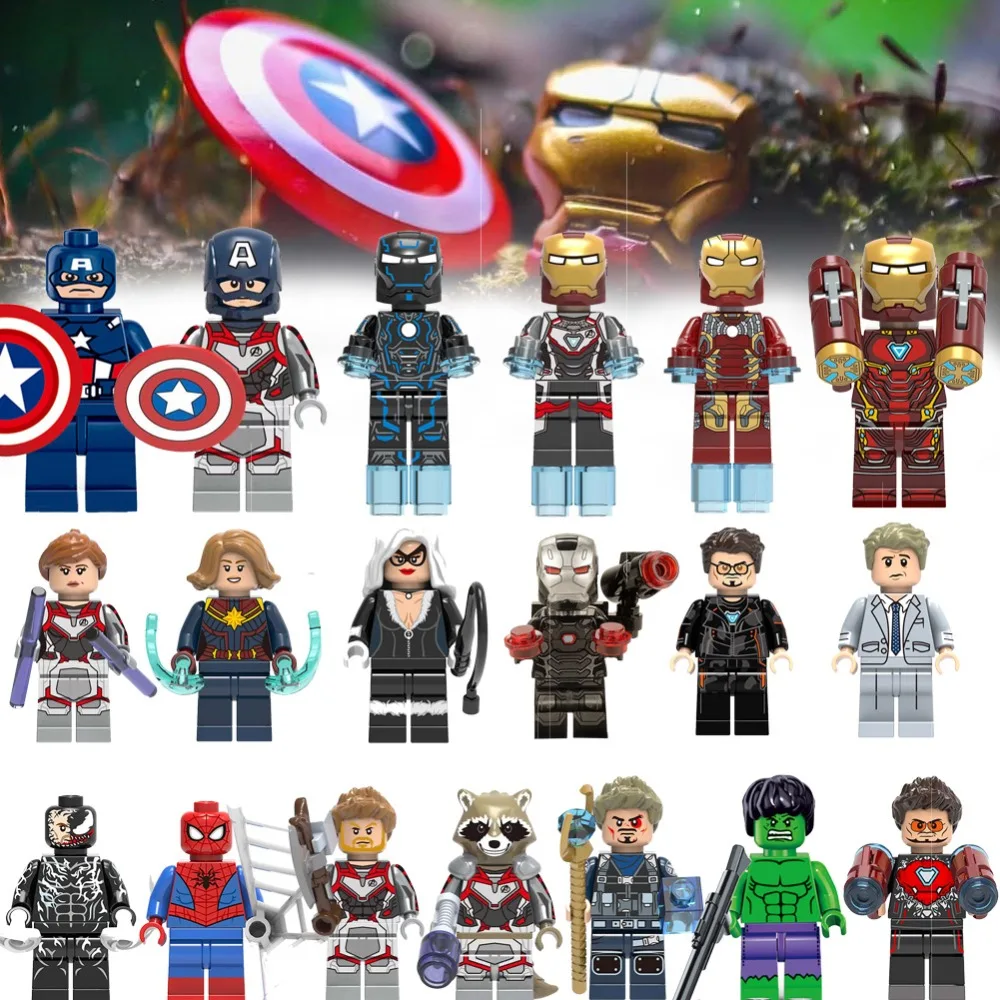 

Legoedly famous super heroes batman set Building Blocks Avengers 4 avengers end game Compatible With Legoings toys for kids