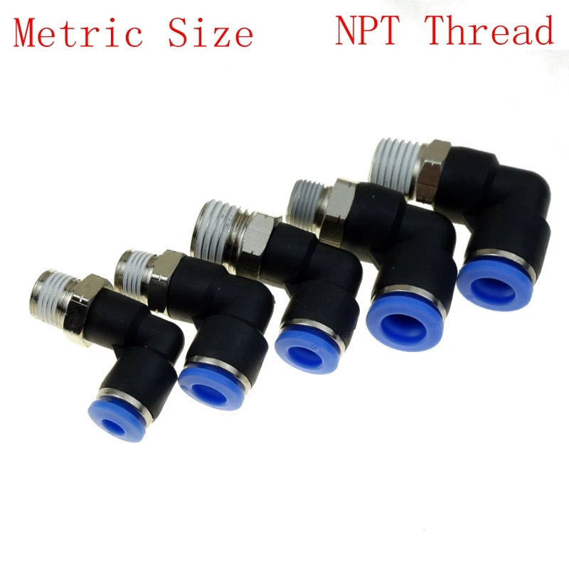 Пневмоподжимная трубка 4 6 8 10 12 мм диаметр х 1/8 дюйма 1/4 3/8 1/2 NPT|pneumatic push in fittings|push inair