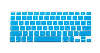 

US Layout German Germany Letters Keyboard Protector for Macbook Air Pro Retina 13" 15" 17" Laptop Skin Covers for Mac book 13 15