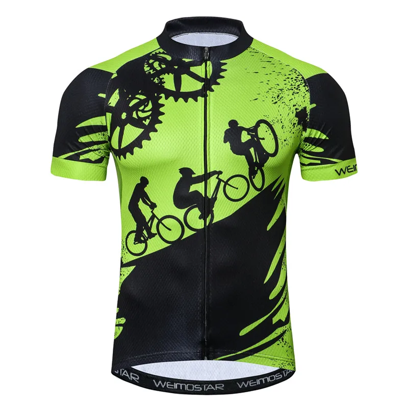 Camiseta de Ciclismo Weimostar 2018 para hombre, de verano, deportiva, deportiva, de Ciclismo, camiseta transpirable, Ropa de bicicleta MTB, Ropa Maillot, Ciclismo