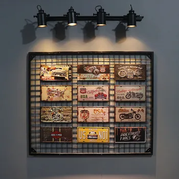 

DL-Vintage License Plate Tin Sign Plates Metal painting Art Poster Bar Pub Garage Wall Decor