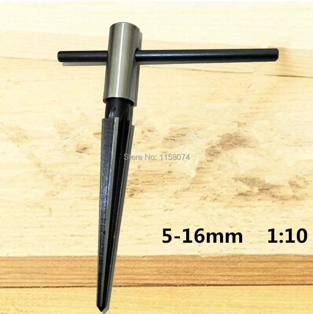 5 16mm T Handle Woodworker Wood Taper Reamer Tapered Reaming Hole Drill