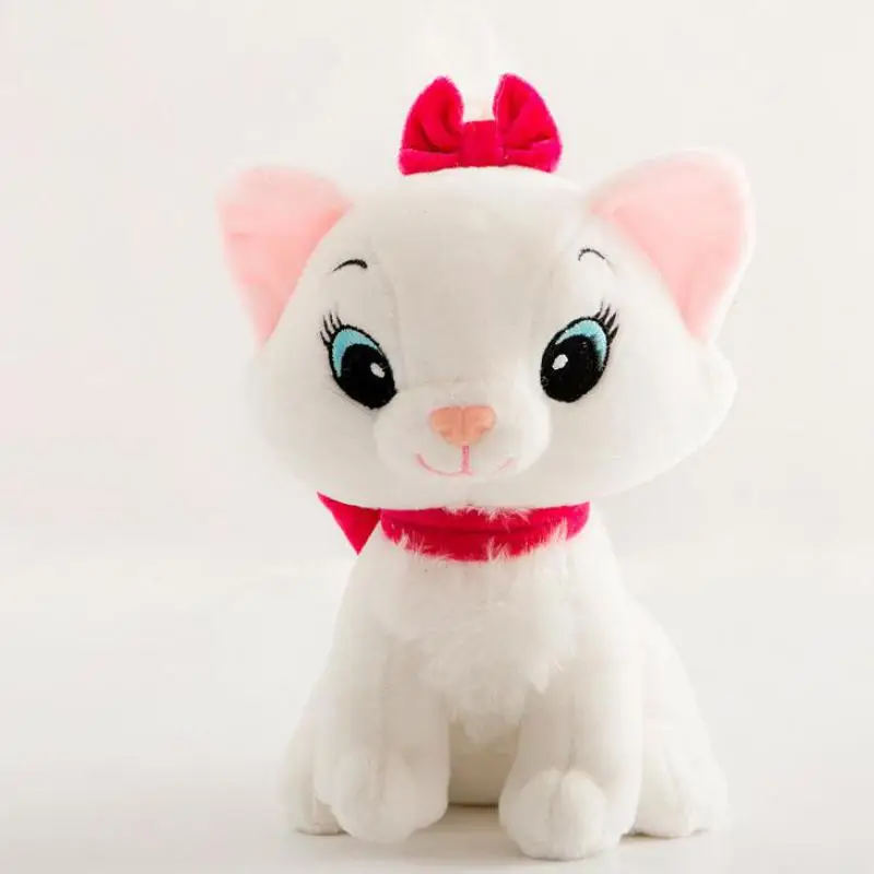 

The Aristocat 20cm/30cm Marie Cat Anime Toys Soft Stuffed Plush Animal Toy For Girls Kids Lover Children Gift Baby Plush Toys