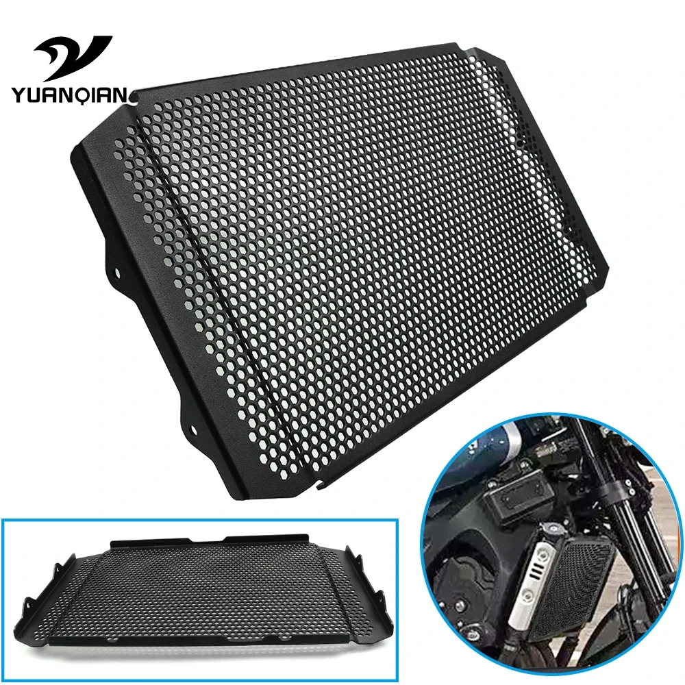 Motorcycle T6063 Aluminium Black Radiator Side Guard Grill Grille Cover