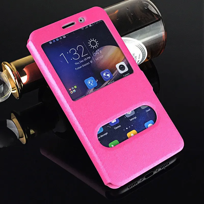

YOUVEI Silk Case Huawei Nova Plus Cover PU Leather Flip Funda Coque Huawei Nova Plus 5.5" Capa