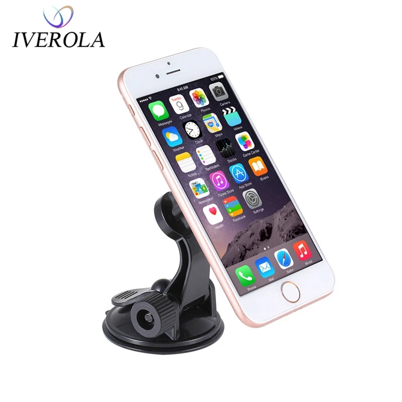 

Univerola Car Magnet Holder Windshield Suction Cup Mount Stand Holder GPS Magnetic Phone Holder Universal For Smartphone Bracket