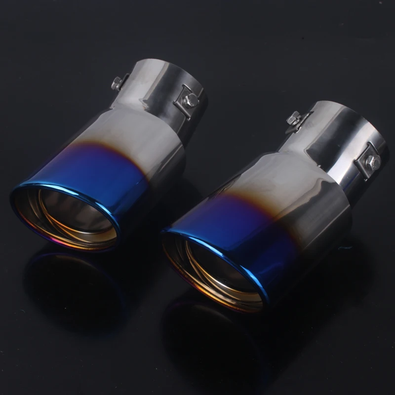 Blue / Silver Stainless Steel Tail Exhaust Pipe For Mazda 6 2003-2015 Z2AAL283 | Автомобили и мотоциклы