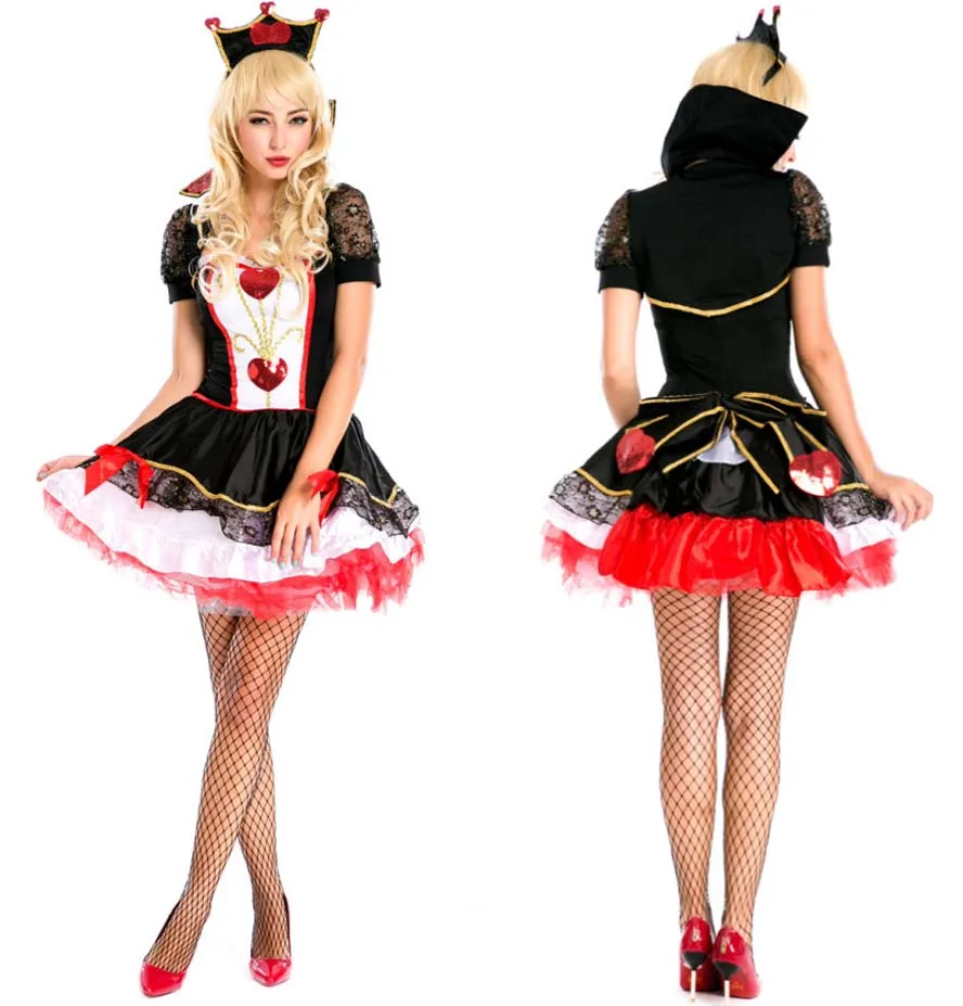 Adult Nobility Princess Stand Collar Dress Cosplay Halloween Costumes