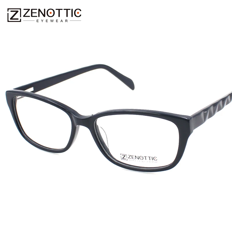 

Designer Patterned Acetate Prescription Glasses Frame Women Optical Eyeglasses Frame Clear Lens Glasses Oculos Sem Grau BT4010