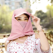 Женские шапки для туризма на открытом воздухе, защита от солнца УФ, складная бандана, садовая Рабочая шляпа