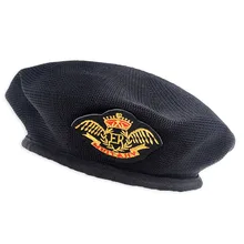 High Quality Acrylic Knitted Berets for Men Women Children Star Emblem Sailor Dance Performance Hat Adults Child Trilby VL