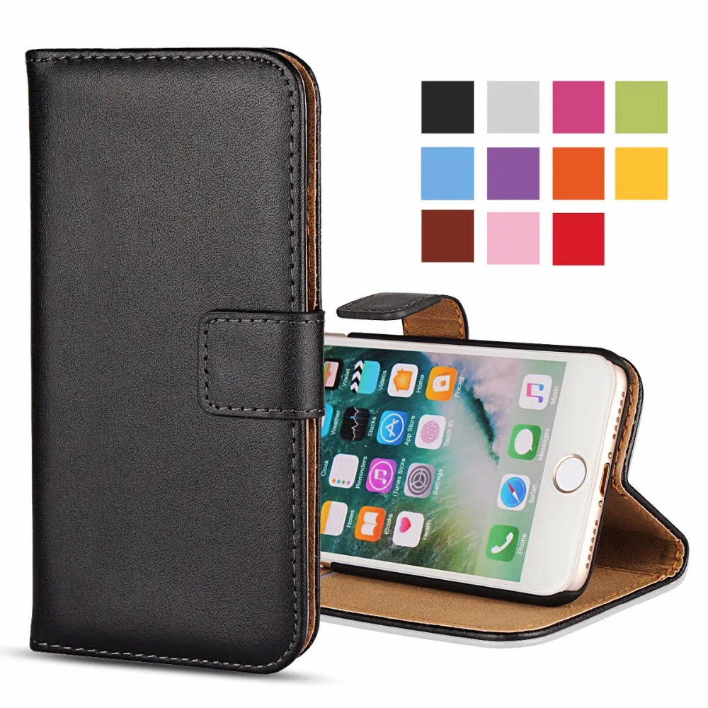 For iPhone 6 5S Flip Case 6S SE 5C Free Capa Leather Mobile Phone Bag Accessory For iPhone 6s Plus Cases Cover Coque Funda (20)