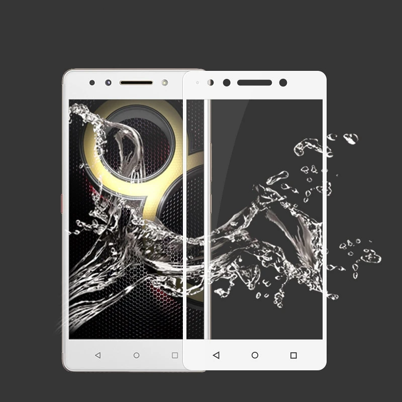 

for Lenovo K8 Note Full Cover Tempered Glass Screen Protector for Lenovo K6 Note Vibe K6 Note full Coverage glass case Film
